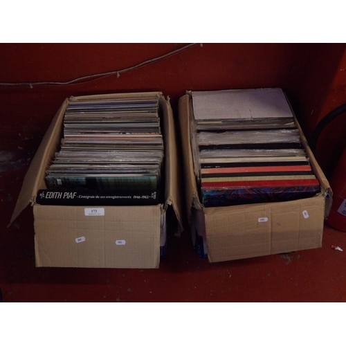 173 - A large and diverse assortment of long playing records