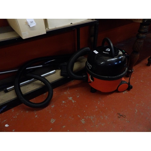 206 - A Numatic Henry vacuum cleaner