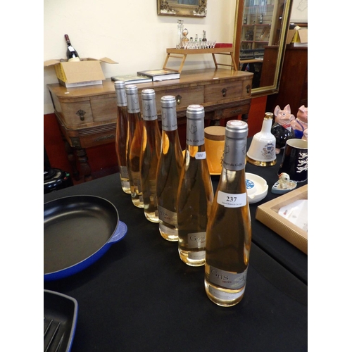 237 - Six bottles of Gris Mots wine