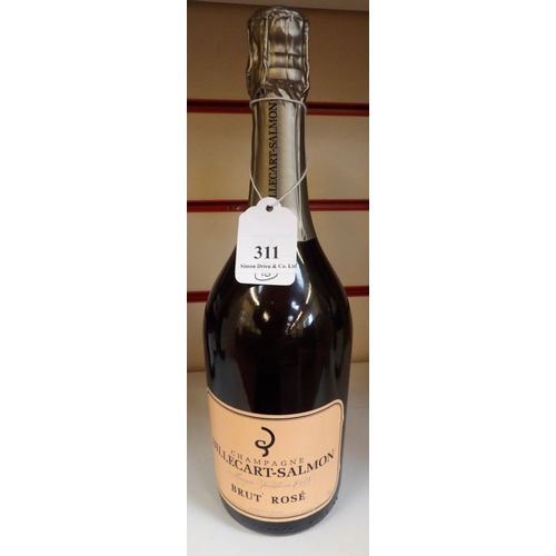 311 - A bottle of Billecart-Salmon Brut Rose Champagne