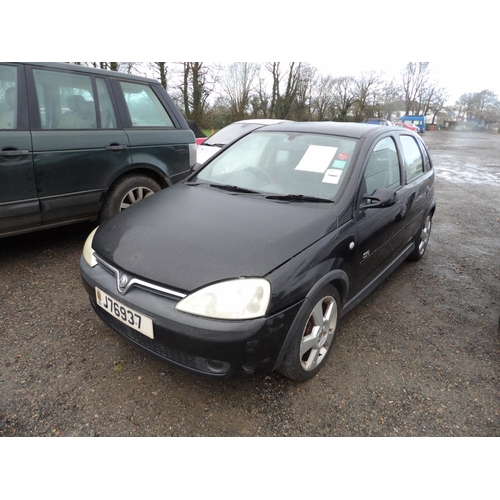 14 - A 2003 Vauxhall Corsa SRi 1.8 five door hatchback J76937 (petrol/manual), odometer reading 76,215 mi... 