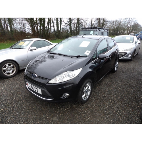 4 - A 2012 Ford Fiesta Zetec 1.4 five door hatchback J71803 (petrol/manual), odometer reading 6,045 mile... 