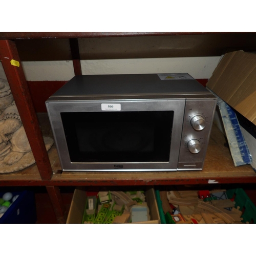 500 - A Beko microwave oven