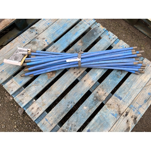 37 - A set of drain rods