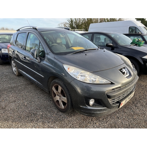 7 - A 2013 Peugeot 207 SW Allure 1.6 HDi estate J117463 (diesel/manual), odometer reading 33,222 miles -... 