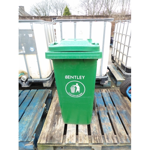 30 - A Bentley wheelie bin