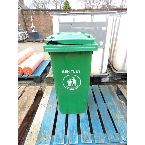 31 - A Bentley wheelie bin