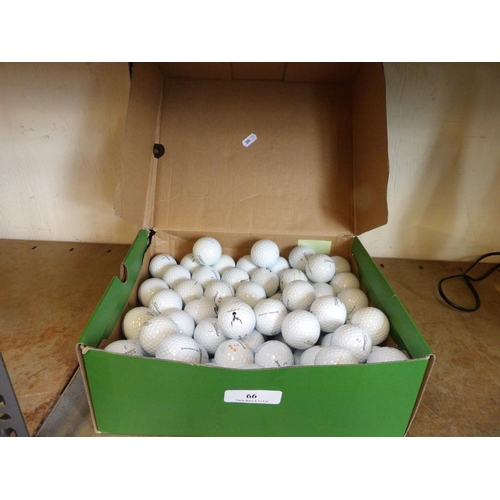 66 - A quantity of Titliest Pro VI golf balls (circa 100)