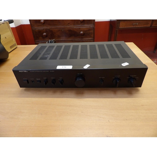 156 - A Rotel stereo integrated amplifier