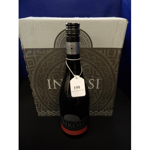 198 - A case (6 x 750ml) 2020 Inkosi Shiraz