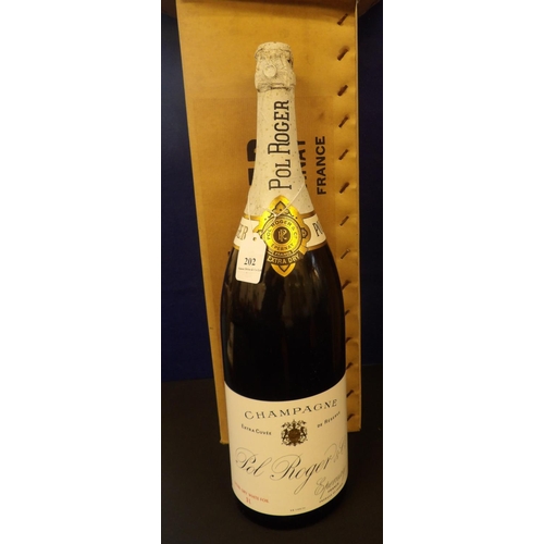 202 - A jeroboam of Pols Roger Champagne