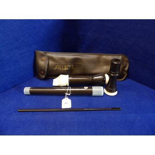 287 - An Aulos tenor recorder