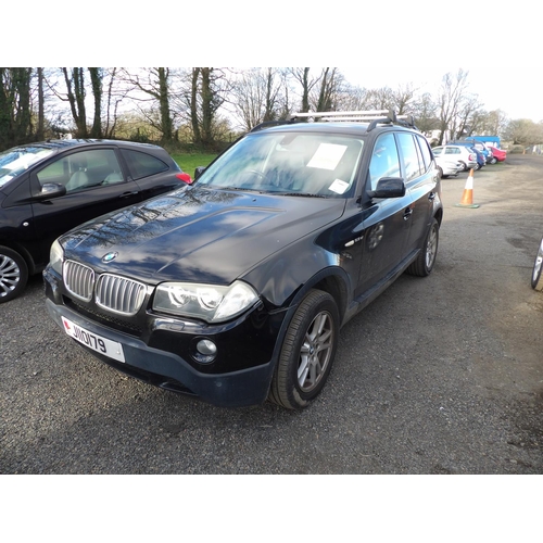 6 - A 2008 BMW X3 2.5 Si SE 2.5 SUV J110179 (petrol/manual), odometer reading 66,216 miles - one owner (... 