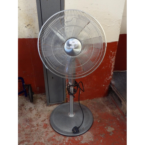 109 - A standard electric fan modelled in the industrial style