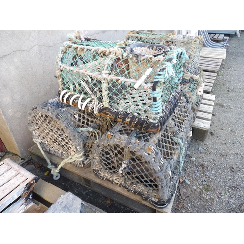 29 - Four parlour lobster pots