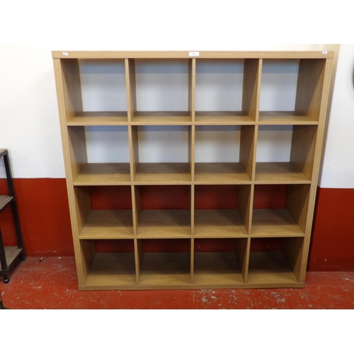 136 - A cubic shelf unit/room divider