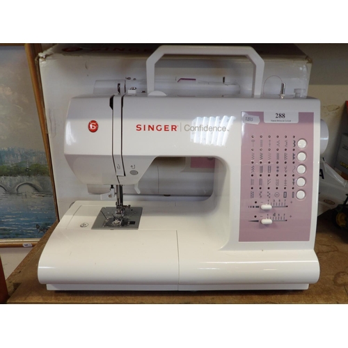 288 - A Singer Confidence electric sewing machine