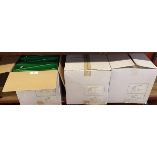 293 - Three boxes of ring binders - new