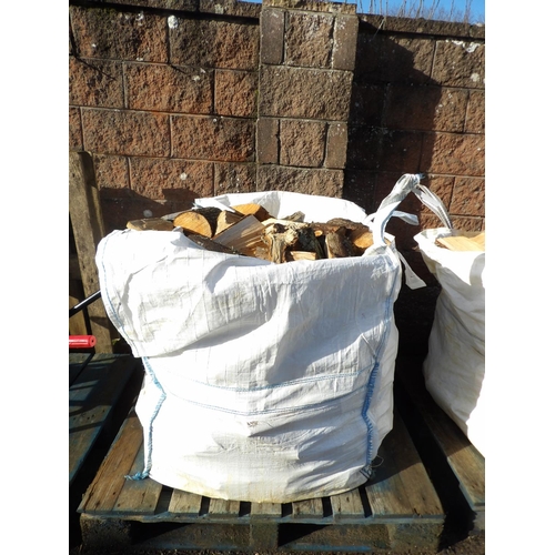 26 - A bulk bag of logs