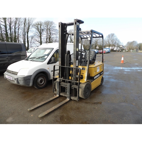 13 - A 2005 Caterpillar EP20K-PAC electric counterbalance forklift truck, odometer reading 2,646 hours co... 