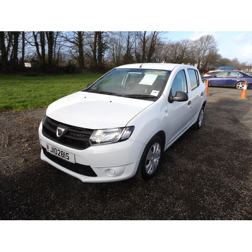 2 - A 2014 Dacia Sandero Ambiance 1.2 five door hatchback J102815 (petrol/manual), odometer reading 45,1... 