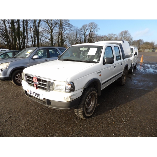 8 - A 2004 Ford Ranger dual cab 2.5 TDCi pick-up J34395 (diesel/manual), odometer reading 82,690 miles