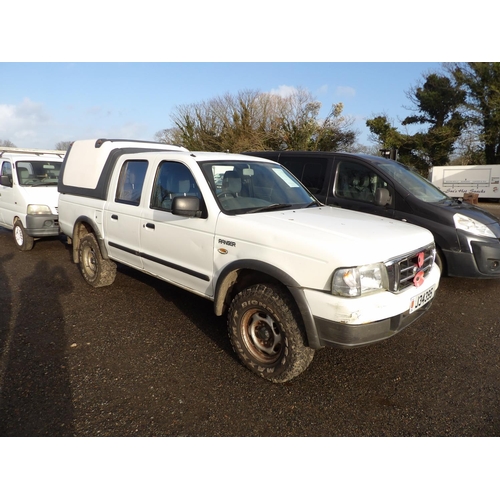 8 - A 2004 Ford Ranger dual cab 2.5 TDCi pick-up J34395 (diesel/manual), odometer reading 82,690 miles