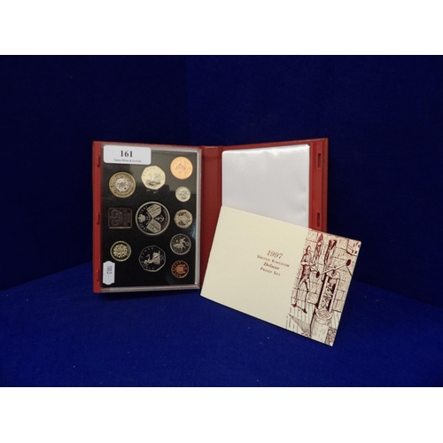 161 - A 1997 United Kingdom Deluxe Proof coin set