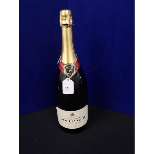 221 - A magnum of Bollinger Special Cuvee Champagne