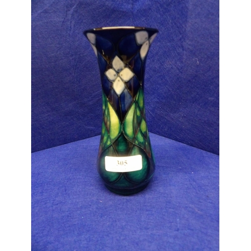 305 - A Moorcroft vase