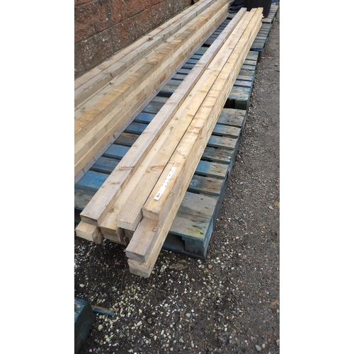 40 - Fifteen lengths of serviceable timber 3900mm x 70mm x 50mm