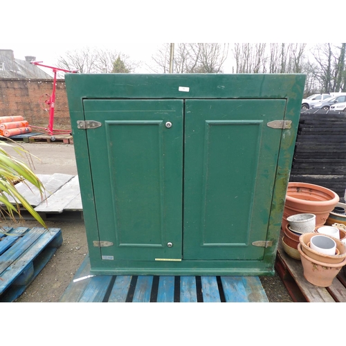 52 - A fibre glass utilities cabinet