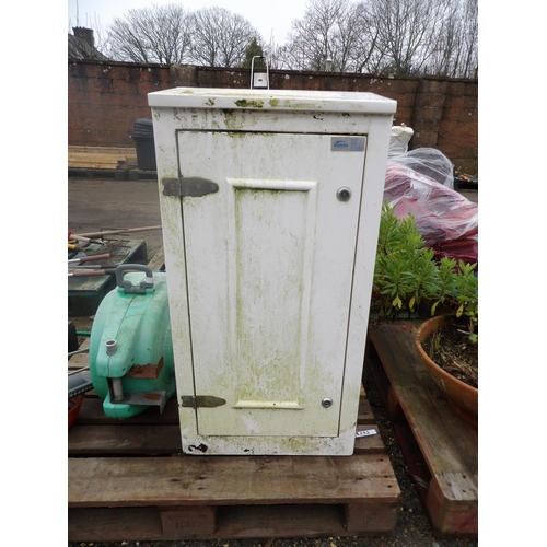 57 - A fibre glass utilities cabinet