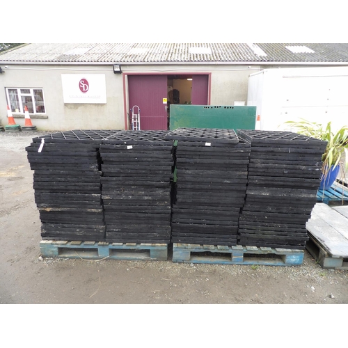 75 - A large quantity of ground reinforcement panels (in excess of 100)