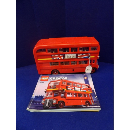 171 - A Lego Creator London Double Decker bus - no. 10258