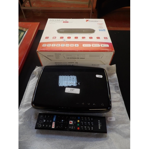 247 - A Humax freeview play recorder