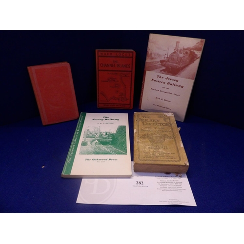 282 - Four vintage books pertaining to the Channel Islands