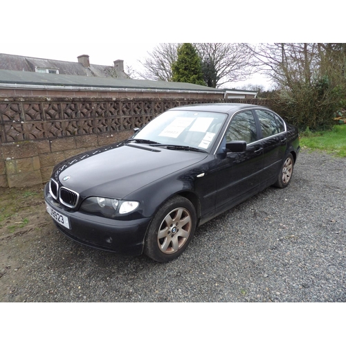 1 - J9923 - A four digit registration mark assigned to a 2002 BMW 320i SE 2.2 four door saloon, odometer... 