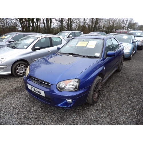 8 - A 2003 Subaru Impreza 2.0 four door saloon J79391 (petrol/manual), odometer reading 76,550 miles  - ... 