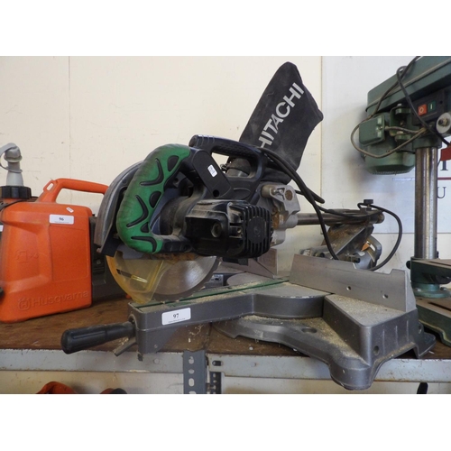 97 - A Hitachi radial arm saw