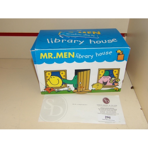 291 - A Mister Men Library House set of books