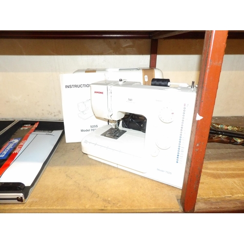 343 - A Janome model 7025 electronic sewing machine