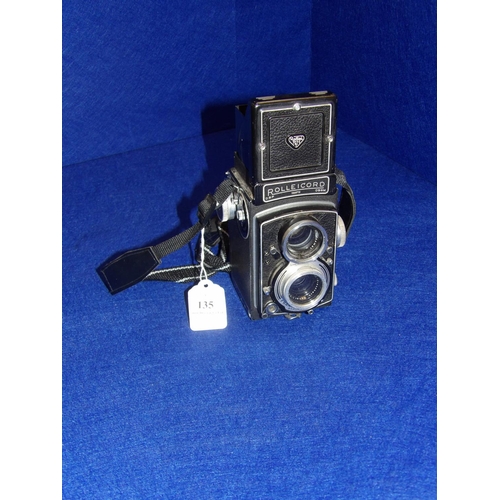 135 - A mid century Franke & Heidecke Rolleicord camera