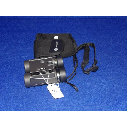 161 - A pair of Vantage 10x25 water proof binoculars and case
