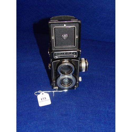 173 - A mid century Franke & Heidecke Rolleiflex camera