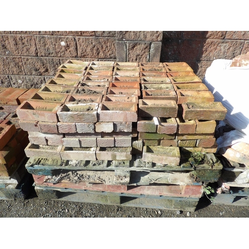 37 - A pallet of London red bricks