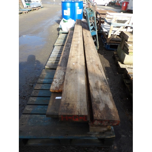 63 - A quantity of reclaimed serviceable timber