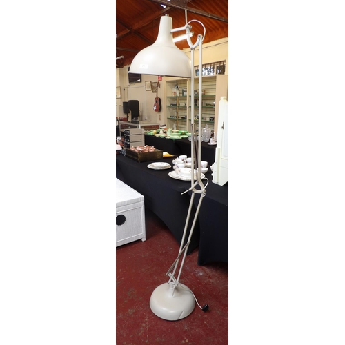 272 - A floor standing angle poise lamp standard