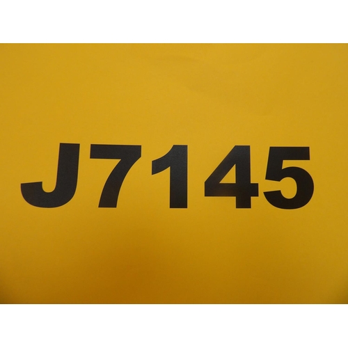 1 - J7145 - A four digit registration mark assigned to a 2001 Mercedes-Benz SLK230 Kompressor convertibl... 