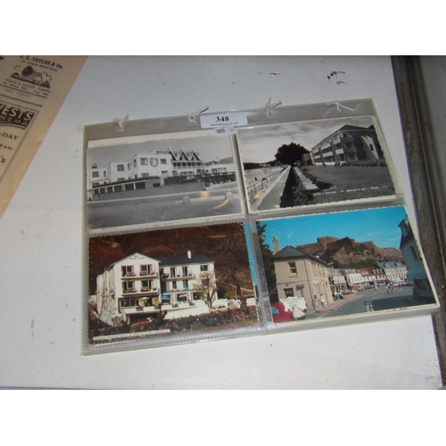 348 - A collection mid-century postcards pertaining to Jersey